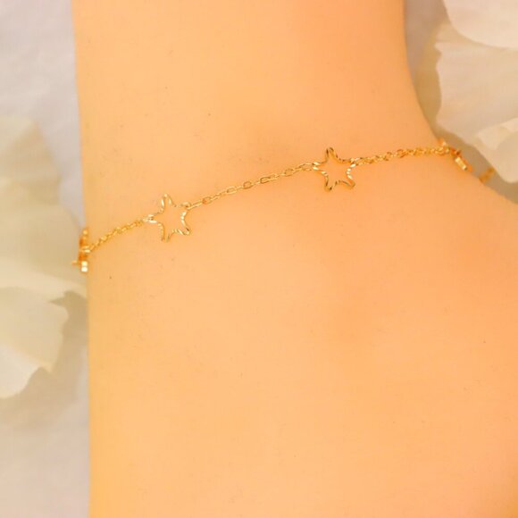 Minimalist Anklet, Sleek & Modern Design, Women’s Fashion, YC110323-A - Picture 9 of 11